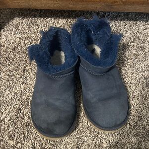 UGG Navy Blue Kids Boots